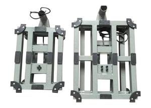 300mm 400 450 500 600 mm 전자 디지털 벤치 스케일 100kg 200kg 300kg 마일드 스틸 컴팩트 플랫폼 무게 큰 LED 디스플레이 - Product Image 2