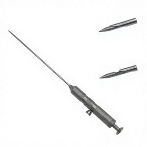 Aiguilles à suture en acier inoxydable autoclavables de 1,5 mm et 2,2 mm, instruments laparoscopiques manuels - Product Image 3