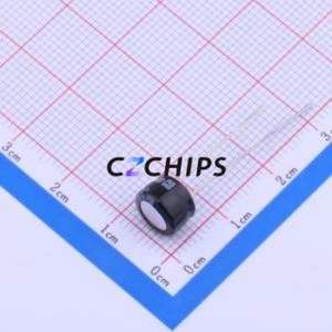 Condensateur électrolytique en aluminium à montage traversant ECEA1EKS101, composant à montage traversant (THT), D8xL5mm 100uF 20% 25V 2.5mm - Product Image 2