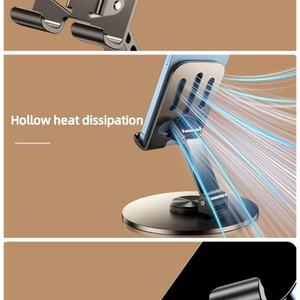 Venta al por Mayor 360 °   Soporte Giratorio, Estable, Portátil y Plegable de Metal para Teléfonos Móviles - Product Image 6
