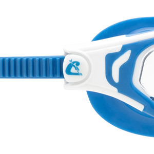 CRESSI ZDE2500 Occhialini da Immersione Vortex Nero/Bianco Lente Specchiata Anti-Appannamento Resistente ai Raggi UV Guarnizione in Silicone Lente in PC per Bambini - Product Image 6