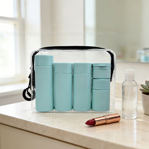 Bouteilles d'emballage cosmétique carrées en HDPE vides pour shampoing, gel corporel, lotion, crème pour le visage, nettoyant facial, ensembles de voyage - Product Image 3