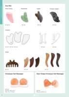 Nouvel outil de massage facial en céramique Gua Sha pour la beauté du corps, des yeux et du cou, modèle personnalisé avec logo BP-460, fabriqué en Chine, FCA 30% de dépôt, vente en gros