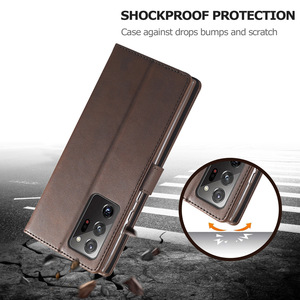 Nueva Funda Magnética de Cuero Compatible con <span class=keywords><strong>Samsung</strong></span> S26 S25 Ultra S24 Plus, Funda de Cuero para Teléfono S20FE con Ranuras para Tarjetas - Product Image 4