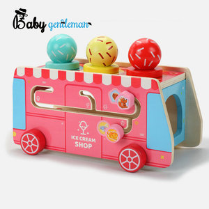 Juego de coches de tienda de <span class=keywords><strong>helados</strong></span> de madera multifuncional Z12659D - Product Image 2
