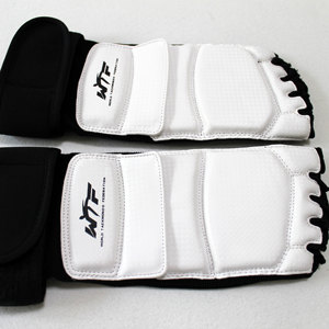 Pelindung Kaki Tangan Taekwondo Berkualitas Tinggi Penyangga Pergelangan Kaki Pelindung Kaki untuk Pertarungan Disetujui WT Pelindung Telapak Tangan Grosir Kickboxing - Product Image 2
