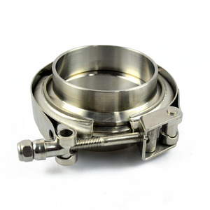 Poyracing 2 Inch Stainless Steel <b>Quick</b> Release <b>Clamp</b> Flange Kit For Exhaust Downpipes - Product Image 4