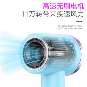 เครื่องเป่าผมเคเมอิ เลค บลู เอซี มอเตอร์ความเร็วสูง ป้องกันความร้อนแบบไอออนิก มาตรฐานยุโรป Km-6880 - Product Image 2