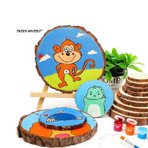 儿童DIY画板创意木片毛坯绘画幼儿园艺术材料 & 涂鸦着色 - Product Image 1