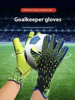 Gants de gardien de but de football en cuir imperméable de haute qualité pour hommes femmes gants de sport pour les jeux d'entraînement haute Protection