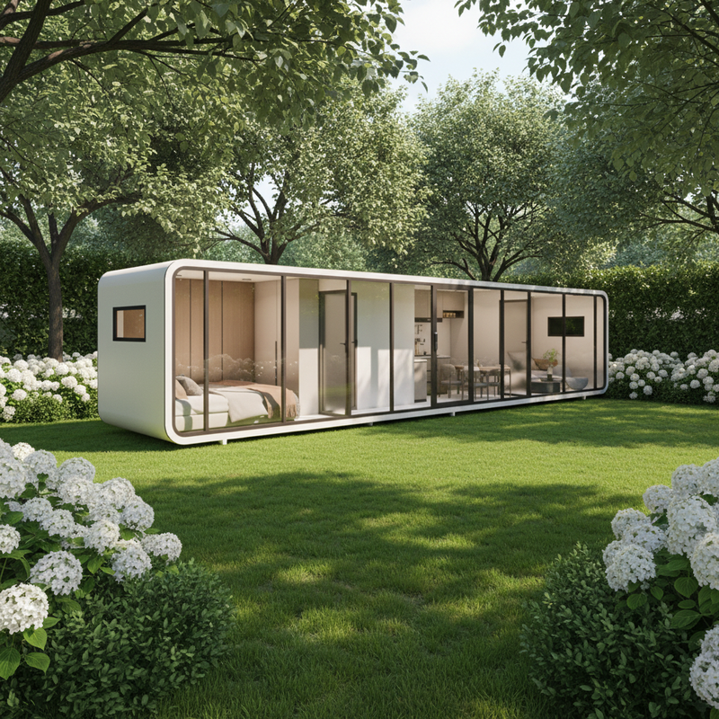 Apple Tiny House Mobile apple Cabin