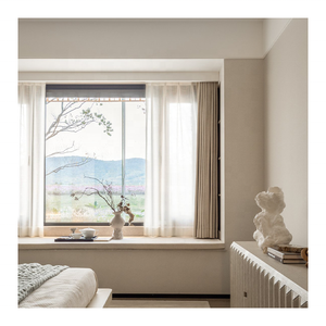 Design élégant stylisant une <span class=keywords><strong>baie</strong></span> <span class=keywords><strong>vitrée</strong></span> en acier confortable de boîte de Marvin dans la maison de chambre à coucher avec incurvé - Product Image 3