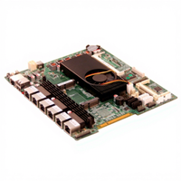 Carte mère de pare-feu LIMYEE X86 prenant en charge le processeur Intel Core I3-2370M avec 6 ports LAN