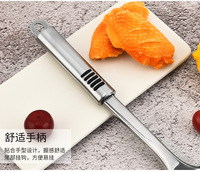 Spatule de retourneur solide de tourneur fendue en métal de cuisine d'acier inoxydable chinois