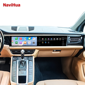 Navihua New Design Dual Touch Screen Android Car Radio GPS Navigation Multimedia Carplay Auto Stereo for Porsche Macan 2018-2024 - Product Image 2