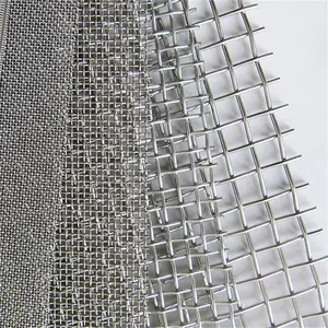 10 20 30 40 50 60 80 100 Mesh 304 316 316l Stainless Steel Woven Mesh Net