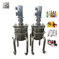 Cuve de mélange personnalisée FKJX en acier inoxydable à double enveloppe chauffée électriquement pour chocolat, détergent, produits chimiques et moteur central