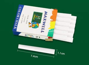 <span class=keywords><strong>Gesso</strong></span> di calcio diretto in fabbrica senza polvere e <span class=keywords><strong>colore</strong></span> <span class=keywords><strong>bianco</strong></span> per l'insegnamento della scrittura degli studenti - Product Image 4