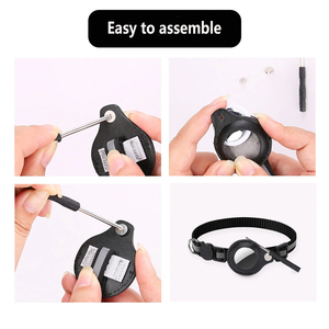 Airtag-Halsband für Katzen mit Schutzhülle für Anti-Verlust-Ortungsgerät und reflektierendem Haustierhalsband für Hunde - Product Image 2