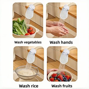 Filtre à eau pour robinet, cartouche en coton, purificateur <span class=keywords><strong>d</strong></span>'eau domestique, purification de l'eau du robinet de cuisine, élimine la rouille, les sédiments, le calcaire, <span class=keywords><strong>ioniseur</strong></span> - Product Image 5