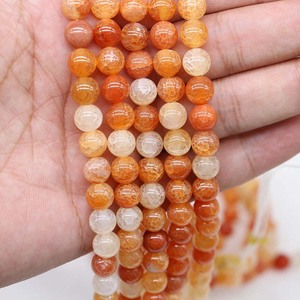 <b>Dragon</b> Pattern Agate Round Loose Beads For Bracelet Making 8mm ST0113 - Product Image 2
