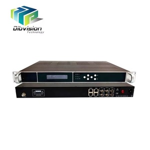 (Q424M) Modulador Digital DVB-T, Modulador IP a RF de 24 <span class=keywords><strong>Canales</strong></span> para Sistema de <span class=keywords><strong>TV</strong></span> por Cable Coaxial en Sudamérica - Product Image 1