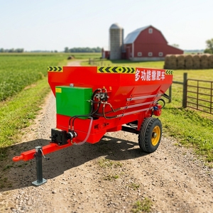 Agricultural Compost Sprayers Manure Spreader Agricultural <b>Trailer</b> Fertilizer Spreader <b>Tractor</b> - Product Image 3