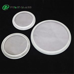Vidrio Templado Plano de 6 mm Personalizado, Extra Claro, Absorbente de Calor, con Garantía de por Vida, para Uso en Cubiertas de Lámparas Industriales - Product Image 2