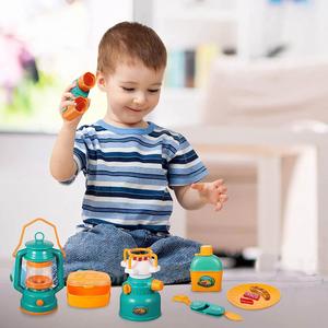 Tente de jeu pop-up pour enfants avec tunnels, thème jungle, pour intérieur et extérieur, ensemble de camping - Product Image 2