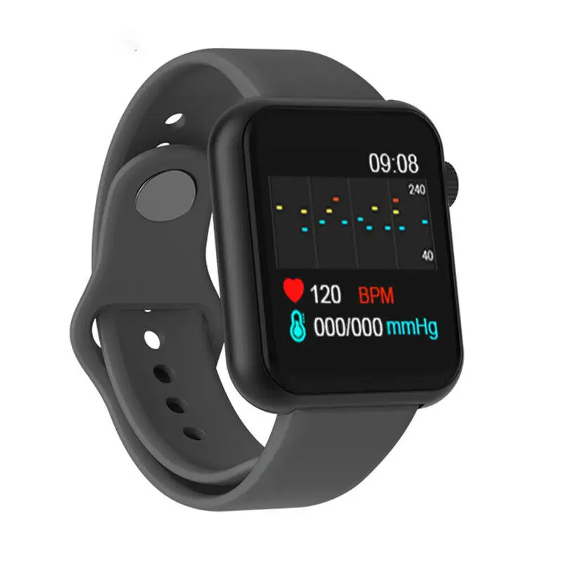 V6 Smart Watch Heart Rate Sleep Monitor GM121 Fitness Wristband For Android IOS Phones