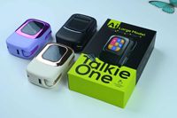 Écouteurs sans fil intelligents Talkie One avec traducteur de conversation en ligne IA, batterie externe et réveil intégré