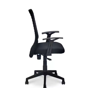 Elegante accesorio para espacio de trabajo que mejora el nivel de comodidad Thames Neo, silla elevadora de tela con respaldo alto, diseño moderno para espacios de trabajo - Product Image 4