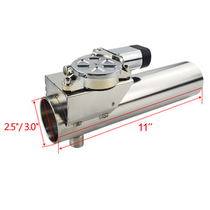 Système d'échappement Poyracing 2,5/3 pouces en acier inoxydable avec télécommande pour modèles Jeep - Product Image 2