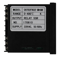 Contrôleur de température numérique industriel PID SLYB 72*72 de haute qualité, thermostat de four CH702 220V, sortie relais/SSR, plastique