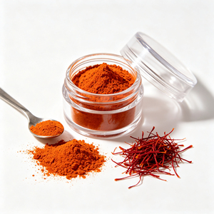 Poudre d'eau <span class=keywords><strong>de</strong></span> <span class=keywords><strong>safran</strong></span> en vrac en gros Crocin 100% naturel standardisé certifié HPLC qualité alimentaire culture artificielle 1kg Mood - Product Image 2