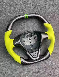 Volante de Cuero y Fibra de Carbono Forjado Real Personalizado para Ford Focus Fiesta Mk7 ST Mk8 Mk4 Mk3 <span class=keywords><strong>Mk2</strong></span> - Product Image 5