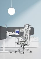 Fauteuil de repos JOHOOFURNITURE à dossier haut, fabriqué en Chine, Sedia Da Ufficio pour la réception, de haute qualité, ergonomique, moderne et robuste