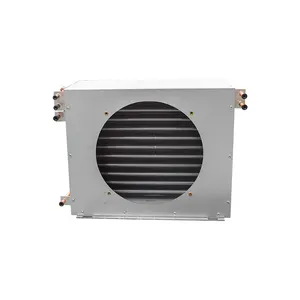 Copper tube condensing coil heat transfer evaporator fan condenser