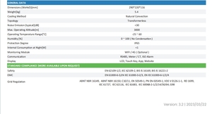 Allemagne En stock <span class=keywords><strong>Fox</strong></span> <span class=keywords><strong>ess</strong></span> S series S700-3300 G2 1-5KW SINGLE MPPT INVERTERS solaire Onduleur monophasé - Product Image 6