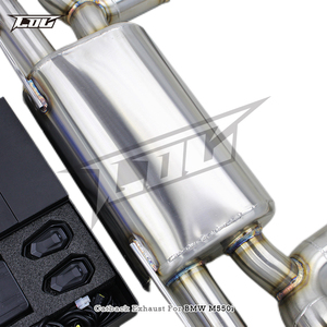COC Valvetronic Catback tubo de escape para BMW M550 M550i G30 N63 4.4TT 3 pulgadas tubo Tuning sistema de escape Escape - Product Image 3