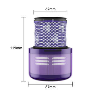 Personalizado púrpura para <span class=keywords><strong>Dyson</strong></span> <span class=keywords><strong>V10</strong></span> Slim SV18 Stick piezas de aspiradora eléctrica hogar HEPA Post filtro reemplazo - Product Image 2