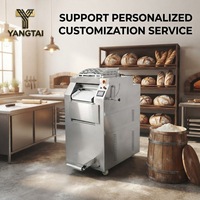 Machine à pétrir et à découper la pâte multifonctionnelle automatique électrique YT en acier inoxydable 304 de qualité supérieure pour usage commercial en boulangerie