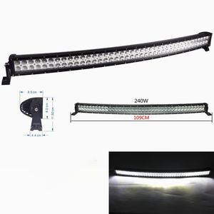JOPOWER <span class=keywords><strong>LED</strong></span> Gerade Licht leiste 22 "32" 42 "52" Zoll Licht leiste für Traktor LKW SUV ATV - Product Image 5