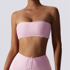 Unibody Naked Sense <span class=keywords><strong>Sous</strong></span>-vêtements de <span class=keywords><strong>sport</strong></span> Anti - <span class=keywords><strong>Go</strong></span> Out of the Chest With a Bottom Fitness Top Tight Yoga Clothes - Product Image 5