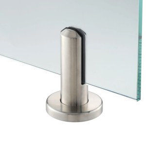 Spigot de <span class=keywords><strong>piscine</strong></span> en verre réglable en acier inoxydable 2205 de haute qualité pour balustrade de balcon extérieur - Product Image 3