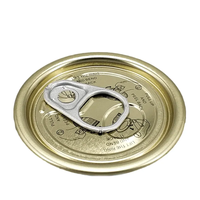 200 #202 #209 #211 #300 #305 #307 #309 #401 #603 # # Usine personnalisée EOE Laque alimentaire Boîte de conserve Couvercle supérieur Fermeture Couvercles faciles à ouvrir