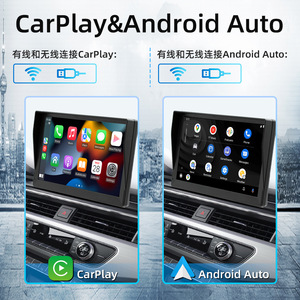 เครื่องบันทึกการขับขี่แบบพกพาขนาด 9 นิ้ว / เครื่องเล่น MP5 ในรถยนต์แบบ USB HD รองรับการถอยหลังแบบไร้สาย Carplay - Product Image 3
