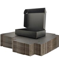 Boîtes d'expédition en carton ondulé personnalisées avec gaufrage, recyclables, taille et couleur sur mesure pour l'expédition de cosmétiques et l'emballage cadeau