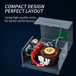 Một pha treo tường AC tự động điều chỉnh điện áp ổn định 15kVA Công suất 220V Đầu Ra SVC 220V tmr 50Hz/60Hz - Product Image 3