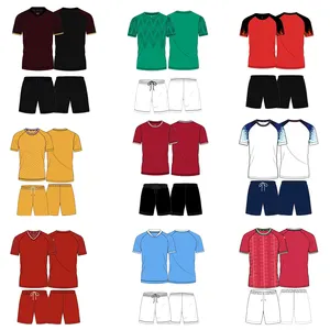 Custom Voetbal Jersey Uniform Voetbal Uniformen Snel Droog Voetbal Jersey Set Voetbal Kleding Gesublimeerd Engeland Voetbalshirt